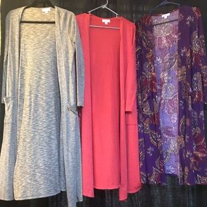 3 Lularoe Sarah dusters